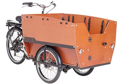 Babboe Max-E Lastenrad für 6 Kinder