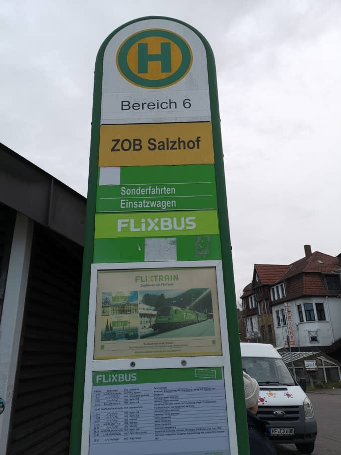 Flixbus Haltestelle Bad Oeynhausen