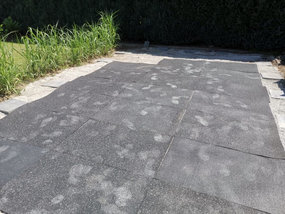 Pool Untergrund vorbereiten Sand? Splitt? Bodenplatte? Pflaster?