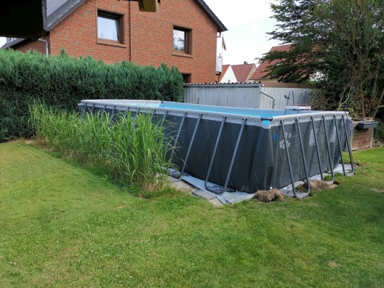 Intex Ultra Frame Pool In Den Boden Einlassen Intex Ultra Frame Pool Aufbau - Erstbefüllung - Zubehör