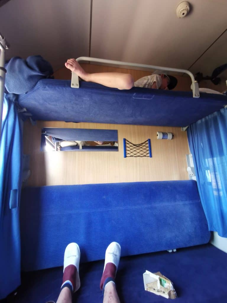 Alpen-Sylt Nachtexpress Abteil