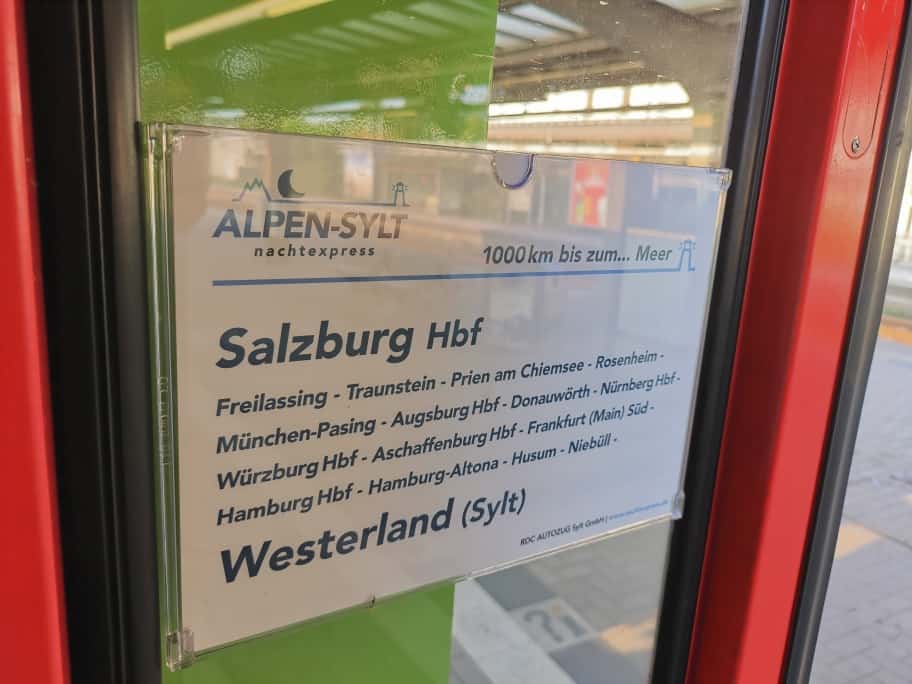 Alpen-Sylt Nachtexpress
