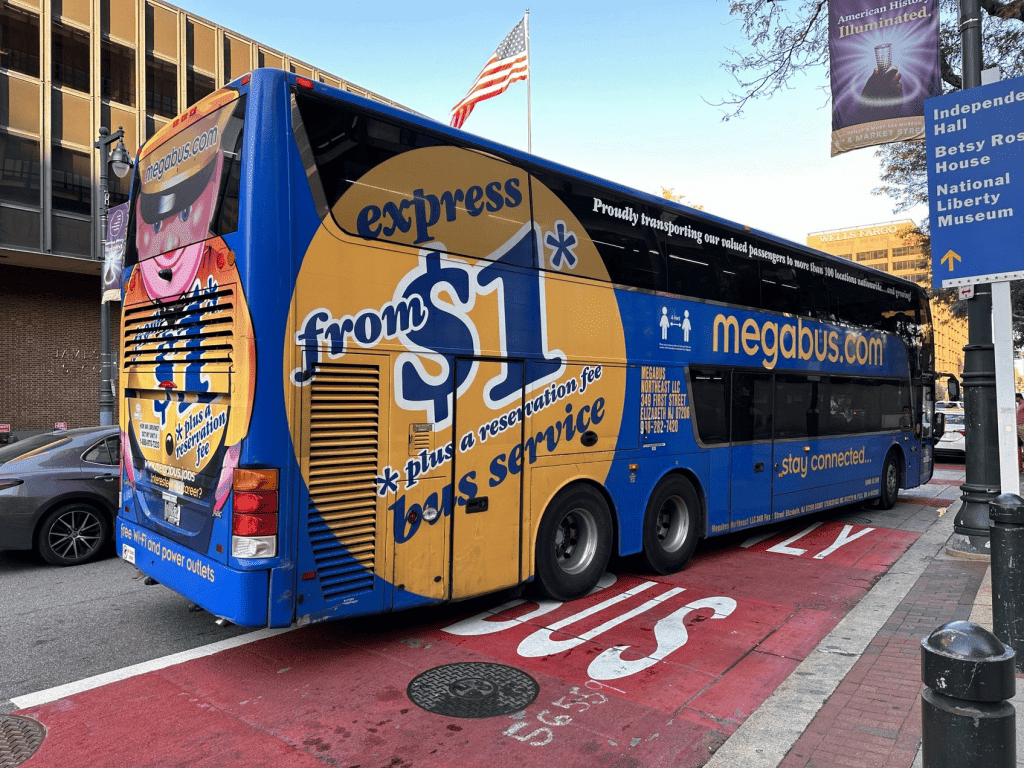 Megabus in Philadelphia