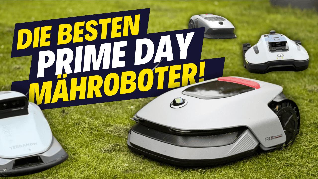 Prime Day Mähroboter-Deals 2025 – Diese Modelle lohnen sich WIRKLICH!