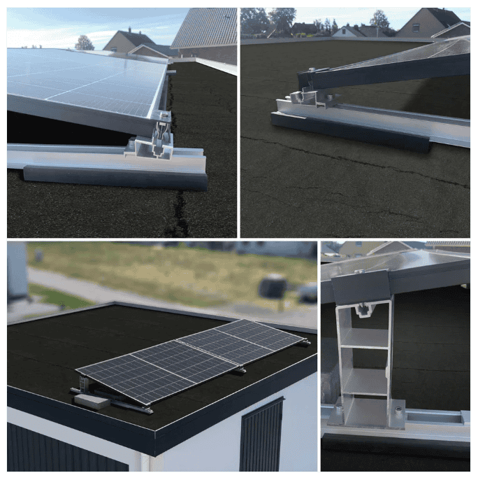 Balkonkraftwerk auf Garagendach montieren anleitung